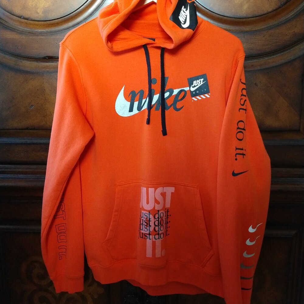 Nike JDI Anniversary Limited Hoodie Orange (2018)